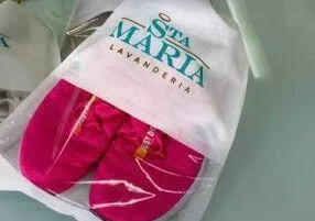 Peça embalada com a marca Sta Maria
